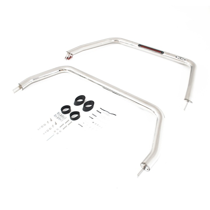 Rollbar Inox, Pro-Form, Culoare Argintiu, Nissan Navara Cabină Extra 2005 - 2015 - EDK.ro