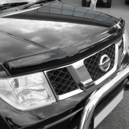 Deflector Capotă, Trux, Culoare Fumuriu Închis, Nissan Navara Cabină Dublă / Cabină Extra 2005 - 2009 - EDK.ro