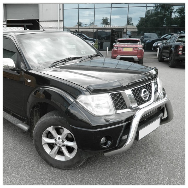 Deflector Capotă, Trux, Culoare Fumuriu Închis, Nissan Navara / Pathfinder Cabină Dublă / Cabină Extra 2005 - 2010 - EDK.ro