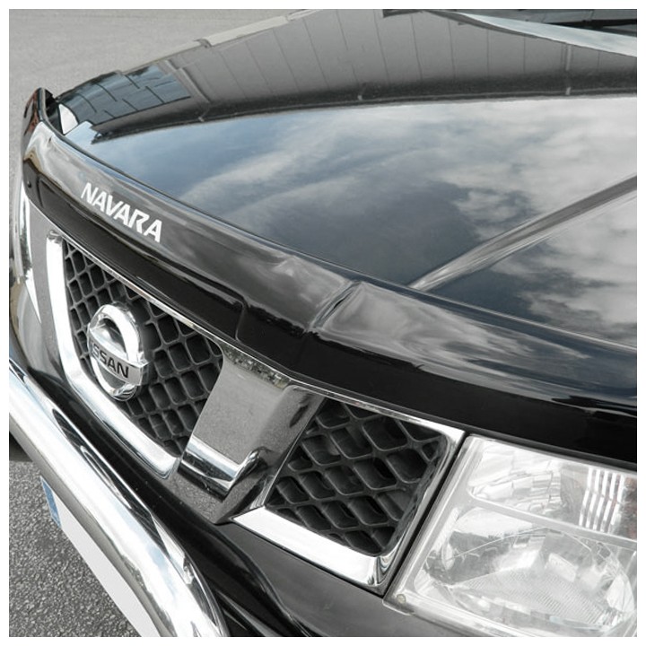 Bonnet Protector, Trux Logo, Color Dark Smoke, Nissan Navara Double Cab / Extra Cab 2005 - 2010 - EDK.ro