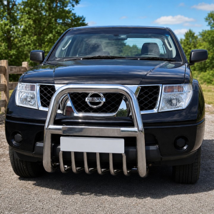 Off-Road Bullbar, Trux, Nissan Navara Double Cab / Extra Cab 2005 - 2009 - EDK.ro