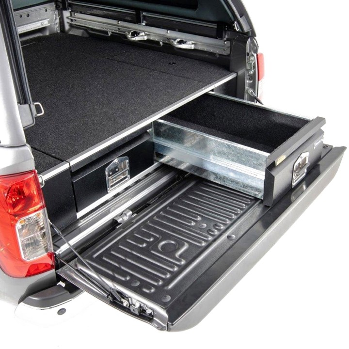 Sistem de Sertare, Aeroklas Bespoke Benă, Nissan Navara Cabină Dublă 2016 - 2021 - EDK.ro