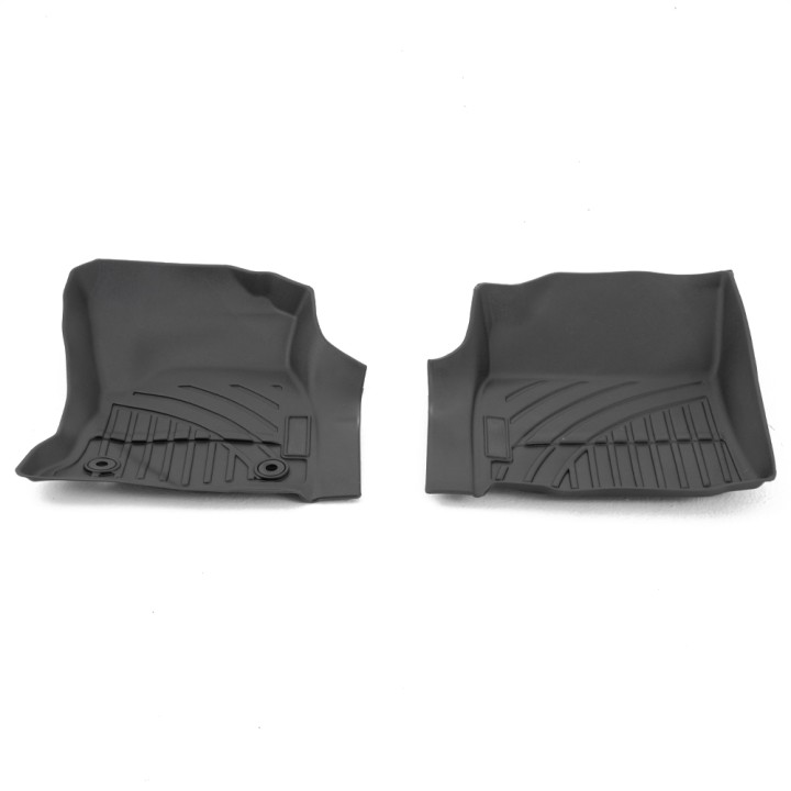 Floor Mats, Predator Full Set of 3D Ultra-Tray, Nissan Navara Double Cab 2016 - 2021 - EDK.ro