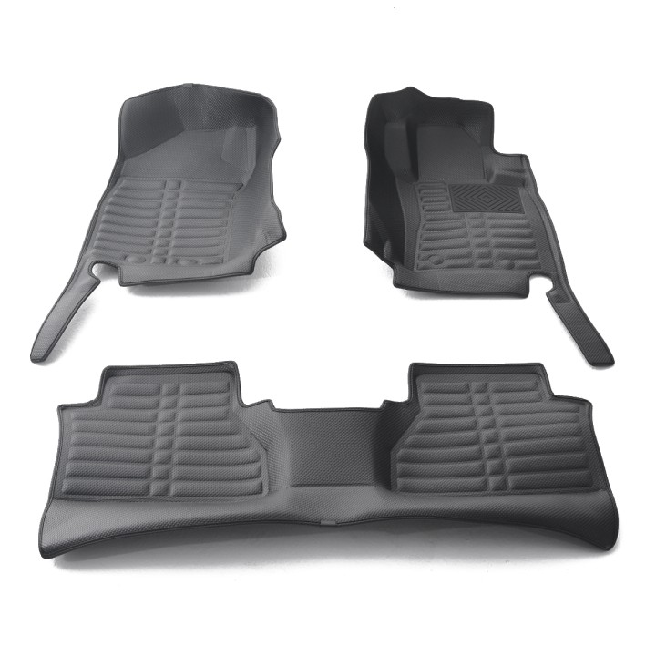 Floor Mats, 3D MAXpider Tray Style Custom Fit Floor Mats - Manual Transmission, Nissan Navara Double Cab 2016 - 2021 - EDK.ro
