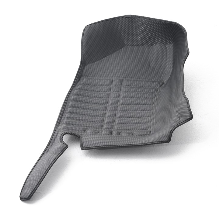 Covorașe, 3D MAXpider Tray Stil Custom Fit Floor Mats - Transmisie Manuală, Nissan Navara Cabină Dublă 2016 - 2021 - EDK.ro