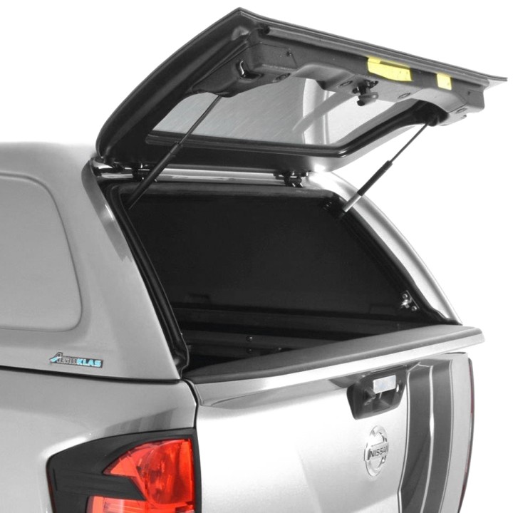 Hardtop Bed Cover, Aeroklas Commercial, Nissan Navara Double Cab 2016 - 2021 - EDK.ro