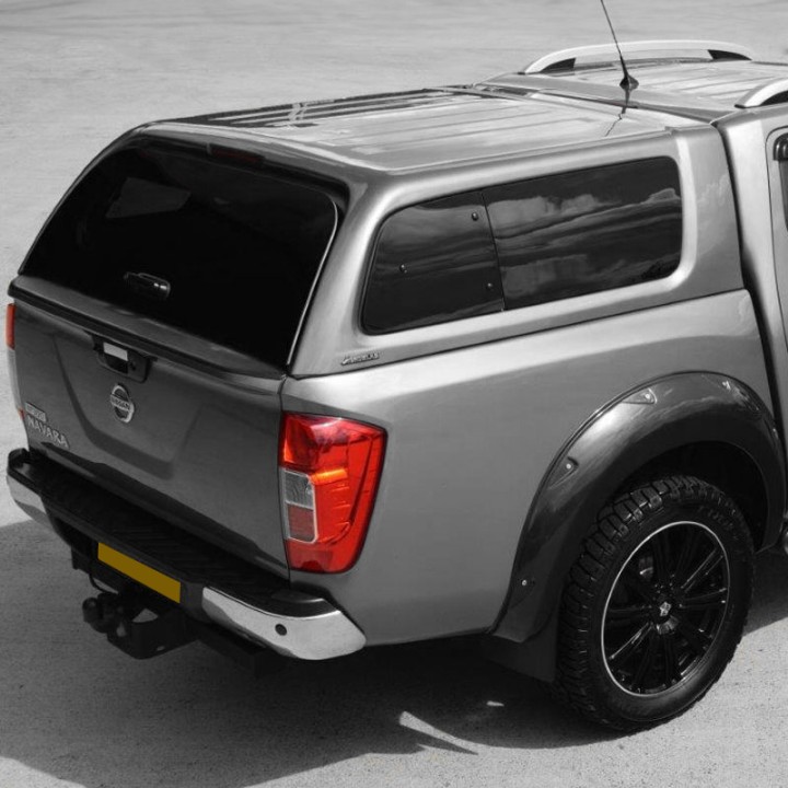 Hardtop Bed Cover, Aeroklas Leisure, Nissan Navara Double Cab 2016 - 2021 - EDK.ro