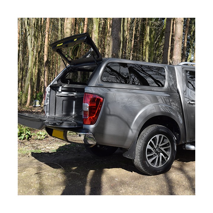 Hardtop Bed Cover, Aeroklas Leisure, Nissan Navara Double Cab 2016 - 2021 - EDK.ro