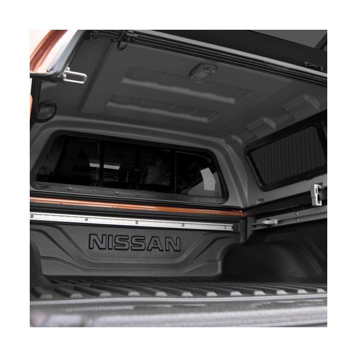 Hardtop Bed Cover, Aeroklas Leisure, Nissan Navara Double Cab 2016 - 2021 - EDK.ro