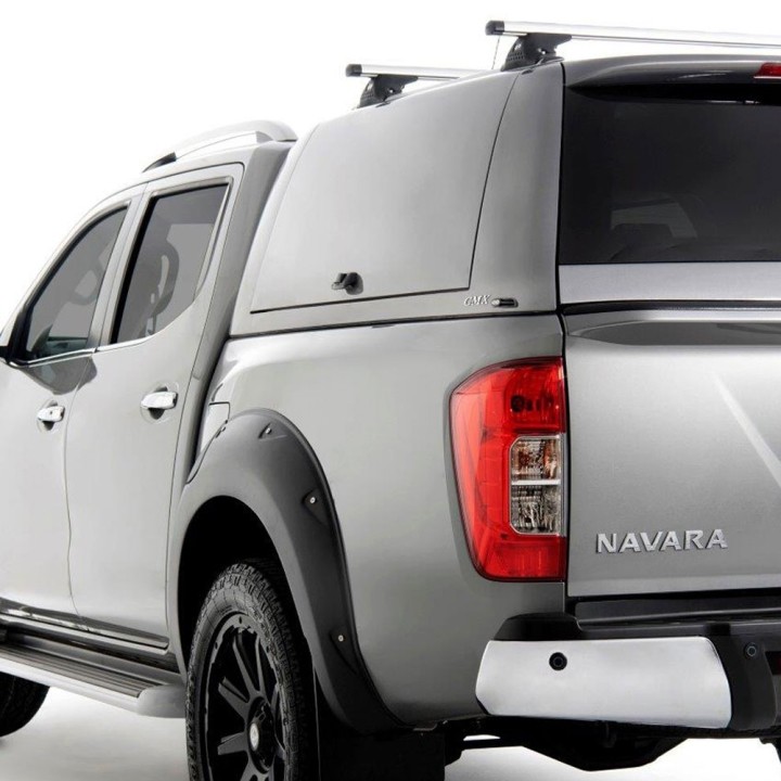 Hardtop Bed Cover, Alpha CMX, Nissan Navara Double Cab 2016 - 2021 - EDK.ro