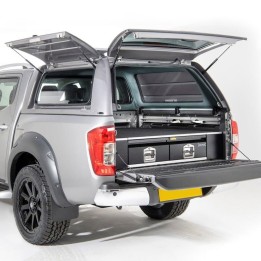 Închidere de Benă Tip Hardtop, Alpha CMX, Nissan Navara Cabină Dublă 2016 - 2021 - EDK.ro