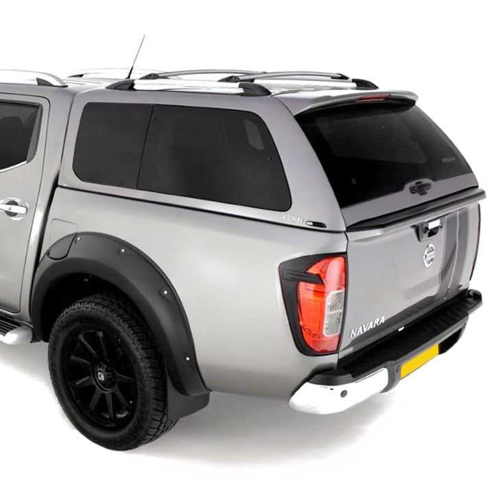 Hardtop Bed Cover, Alpha GSR, Nissan Navara Double Cab 2016 - 2021 - EDK.ro