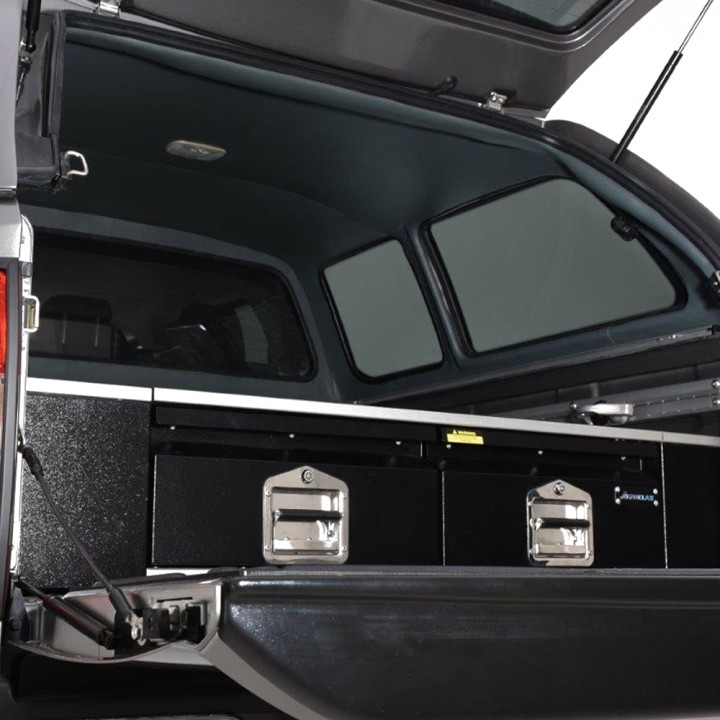 Hardtop Bed Cover, Alpha GSR, Nissan Navara Double Cab 2016 - 2021 - EDK.ro