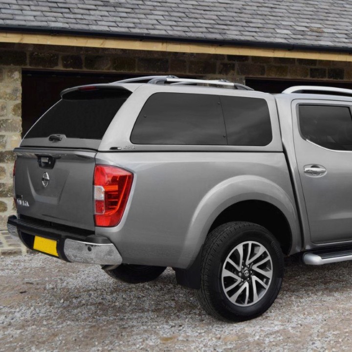 Hardtop Bed Cover, Alpha GSR, Nissan Navara Double Cab 2016 - 2021 - EDK.ro