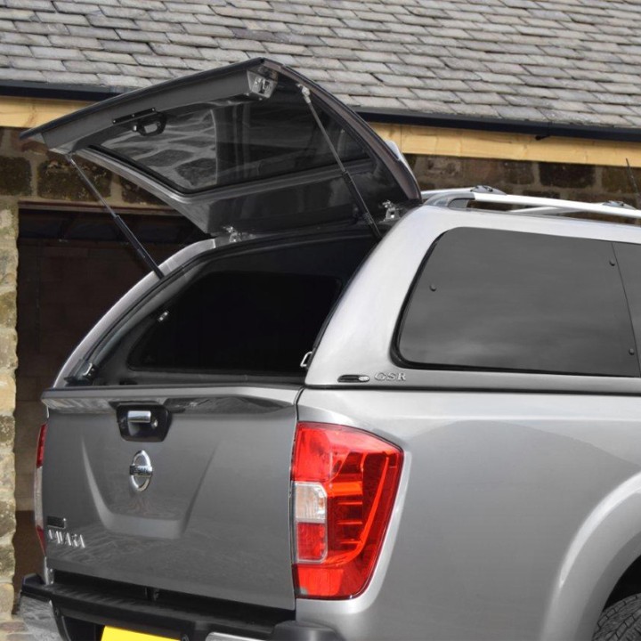 Hardtop Bed Cover, Alpha GSR, Nissan Navara Double Cab 2016 - 2021 - EDK.ro