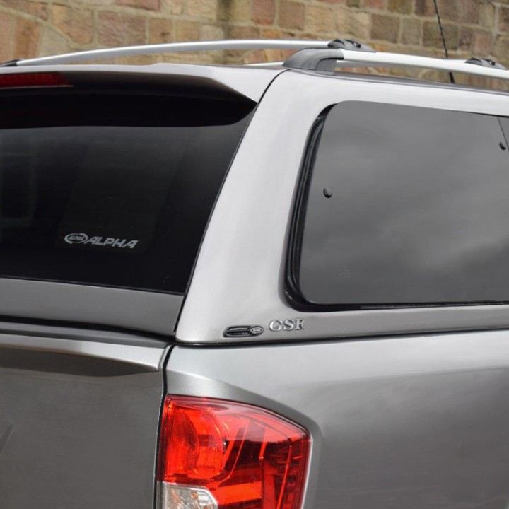 Hardtop Bed Cover, Alpha GSR, Nissan Navara Double Cab 2016 - 2021 - EDK.ro