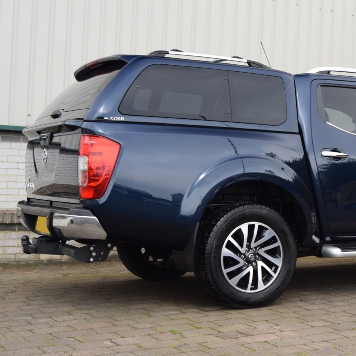 Hardtop Bed Cover, Alpha GSR, Nissan Navara Double Cab 2016 - 2021 - EDK.ro