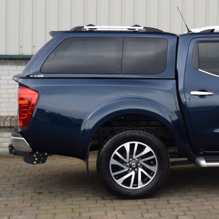 Hardtop Bed Cover, Alpha GSR, Nissan Navara Double Cab 2016 - 2021 - EDK.ro