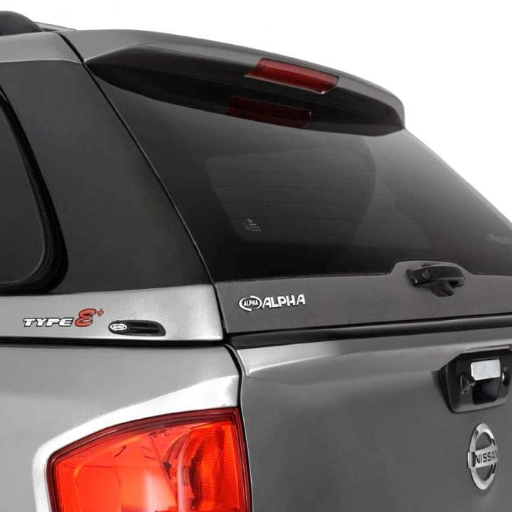 Hardtop Bed Cover, Alpha Type-E, Nissan Navara Double Cab 2016 - 2021 - EDK.ro