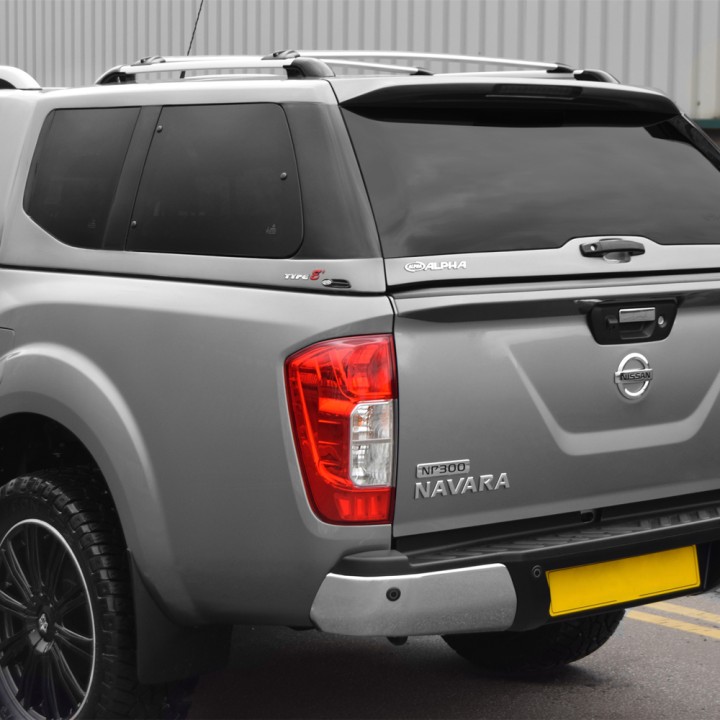Închidere de Benă Tip Hardtop, Alpha Type-E, Nissan Navara Cabină Dublă 2016 - 2021 - EDK.ro