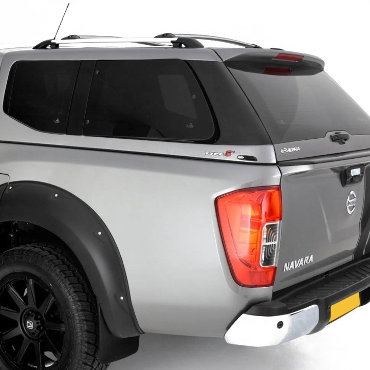 Închidere de Benă Tip Hardtop, Alpha Type-E, Nissan Navara Cabină Dublă 2016 - 2021 - EDK.ro