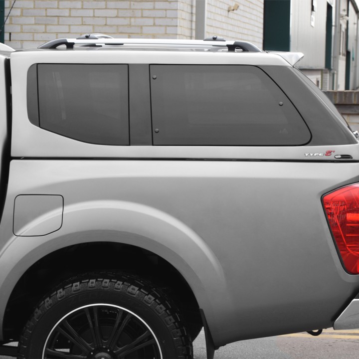 Hardtop Bed Cover, Alpha Type-E, Nissan Navara Double Cab 2016 - 2021 - EDK.ro