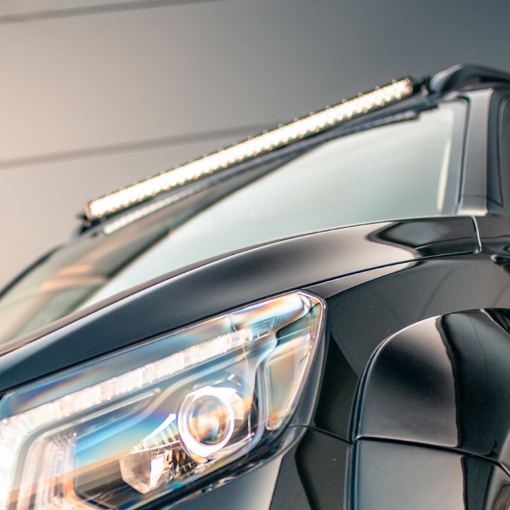 Kit de Integrare Proiectoare LED Omologate Pentru Plafon, Predator 36", Nissan Navara Cabină Dublă 2016 - 2021 - EDK.ro