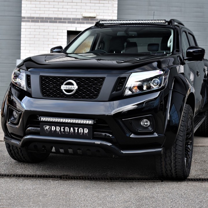 Kit de Integrare Proiectoare LED Omologate Pentru Bara Față, Predator, Nissan Navara Cabină Dublă 2016 - 2021 - EDK.ro