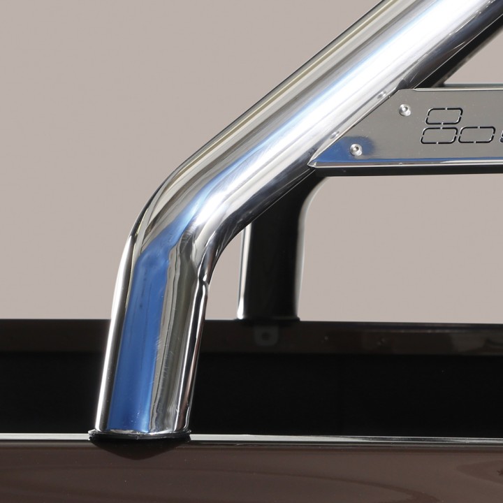 Rollbar Inox, Trux, Culoare Argintiu, Nissan Navara Cabină Dublă 2016 - 2021 - EDK.ro