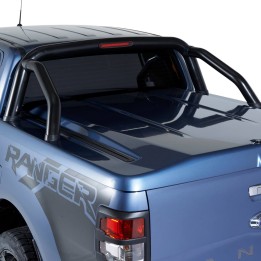 Rollbar Inox, Pro-Form, Culoare Negru, Nissan Navara Cabină Dublă 2016 - 2021 - EDK.ro