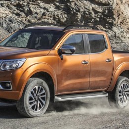 Roof Bars, Trux OE Style, Color Gloss Black, Nissan Navara Double Cab 2016 - 2021 - EDK.ro