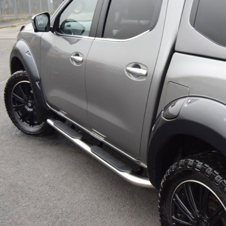 Side Steps, Trux, Nissan Navara Double Cab 2016 - 2021 - EDK.ro