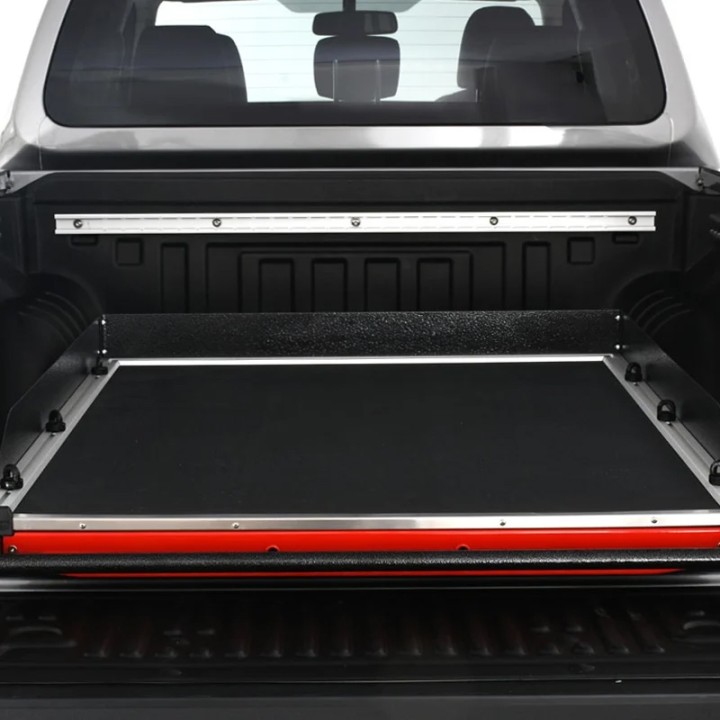 Sliding Bed Tray, ProTop Standard - Rhino Deck, Nissan Navara Double Cab 2016 - 2021 - EDK.ro