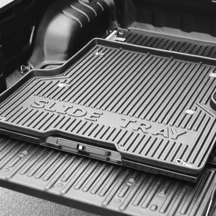 Platformă Glisantă pentru Benă, Trux Oțel cu Plastic Top, Nissan Navara Cabină Dublă 2016 - 2021 - EDK.ro
