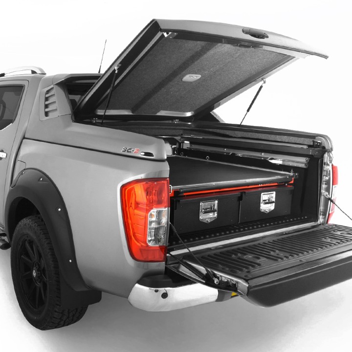 Fullbox Bed Cover, Alpha SC-Z, Nissan Navara Double Cab 2016 - 2021 - EDK.ro