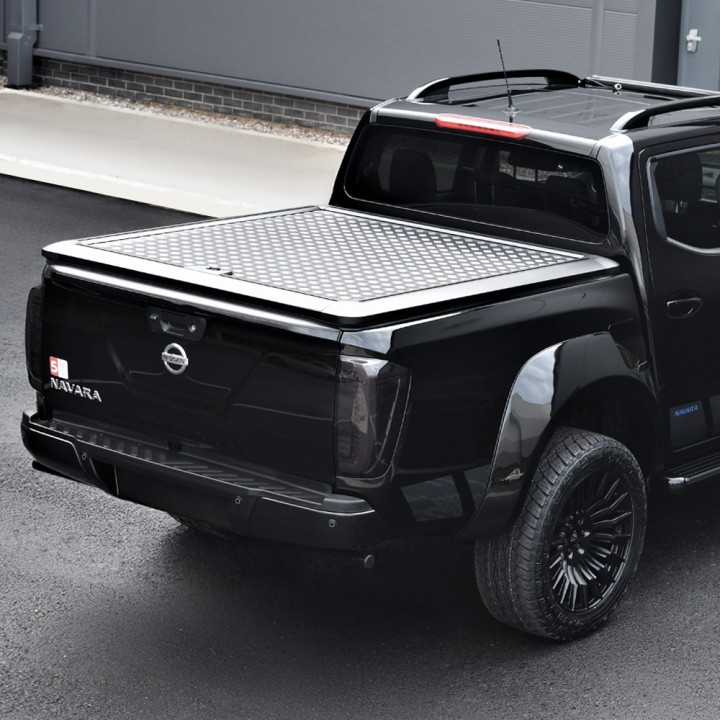 Lid Tonneau Bed Cover, ProTop Lift-Up, Nissan Navara Double Cab 2016 - 2021 - EDK.ro