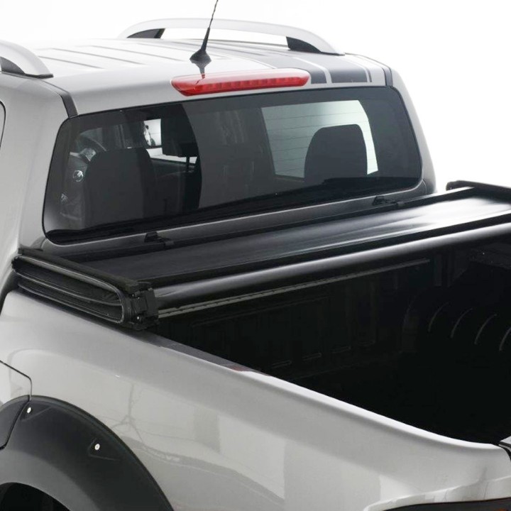 Soft Top Tonneau Bed Cover, Trux Tri-Fold, Nissan Navara Double Cab 2016 - 2021 - EDK.ro