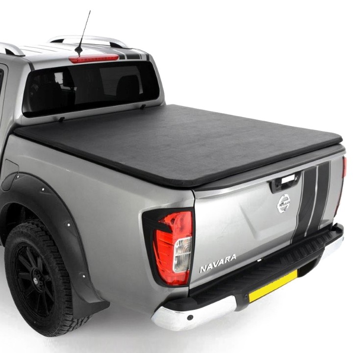 Soft Top Tonneau Bed Cover, Trux Tri-Fold, Nissan Navara Double Cab 2016 - 2021 - EDK.ro