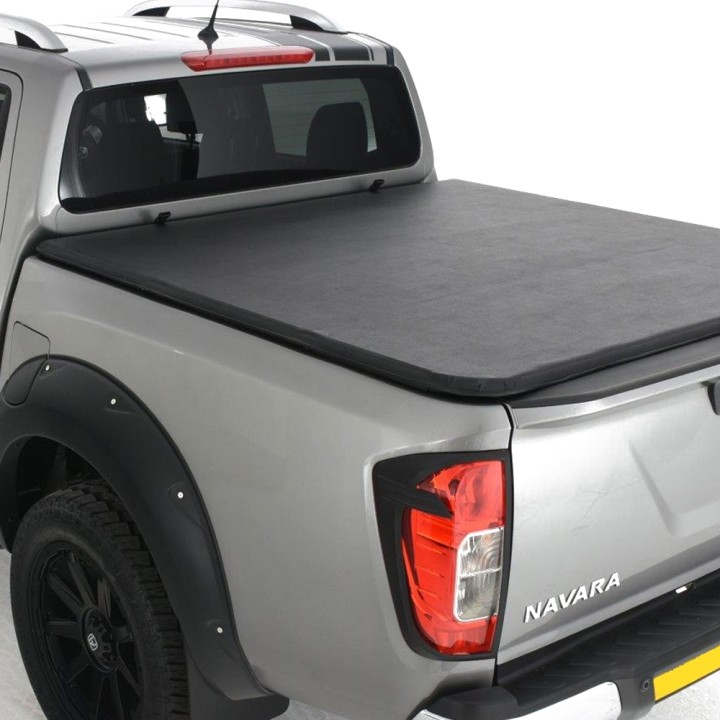 Soft Top Tonneau Bed Cover, Trux Tri-Fold, Nissan Navara Double Cab 2016 - 2021 - EDK.ro