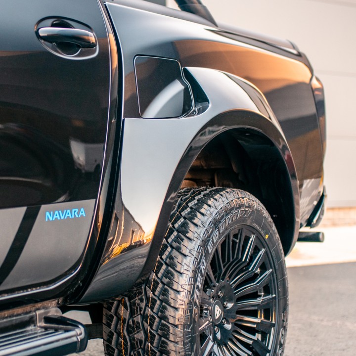 Fender Flares, Predator AdBlue Monster - Colour Options, Nissan Navara Double Cab 2017 - 2021 - EDK.ro