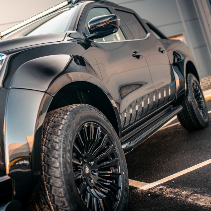 Fender Flares, Predator AdBlue Monster - Colour Options, Nissan Navara Double Cab 2017 - 2021 - EDK.ro