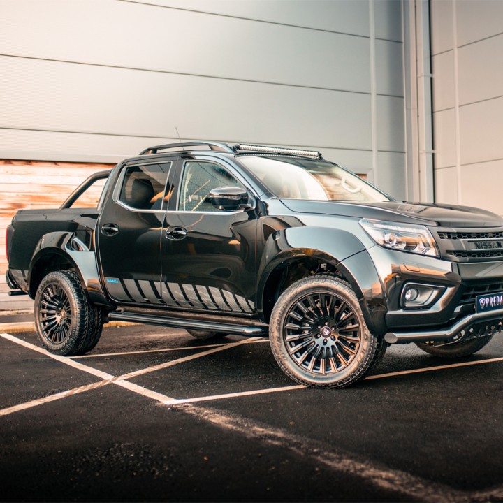 Fender Flares, Predator AdBlue Monster - Colour Options, Nissan Navara Double Cab 2017 - 2021 - EDK.ro