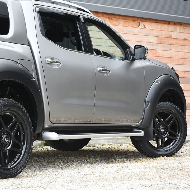 Fender Flares, Trux AdBlue, Color Matt Black, Nissan Navara Double Cab 2016 - 2021 - EDK.ro