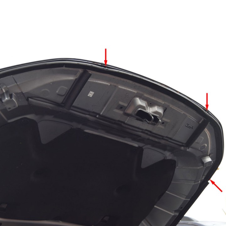 Deflector Capotă, Trux, Culoare Fumuriu Închis, Nissan Navara Cabină Dublă / Cabină Extra 2016 - 2021 - EDK.ro