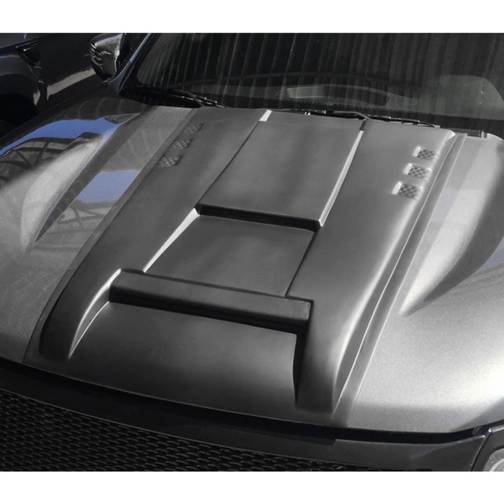 Priză de Aer Capotă, Trux Full Size, Culoare Negru Mat, Nissan Navara Cabină Dublă / Cabină Extra 2016 - 2021 - EDK.ro