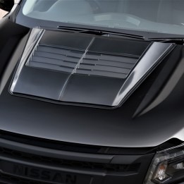 Priză de Aer Capotă, Trux, Culoare Negru Mat, Nissan Navara Cabină Dublă / Cabină Extra 2016 - 2021 - EDK.ro
