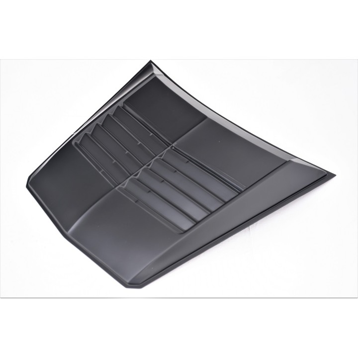 Bonnet Scoop, Trux, Color Matt Black, Nissan Navara Double Cab / Extra Cab 2016 - 2021 - EDK.ro