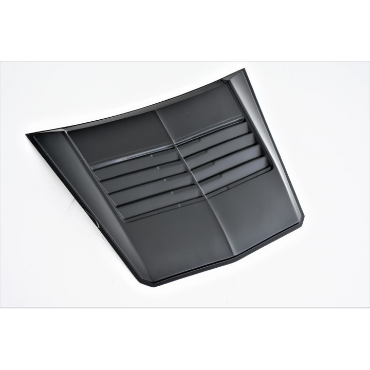 Bonnet Scoop, Trux, Color Matt Black, Nissan Navara Double Cab / Extra Cab 2016 - 2021 - EDK.ro