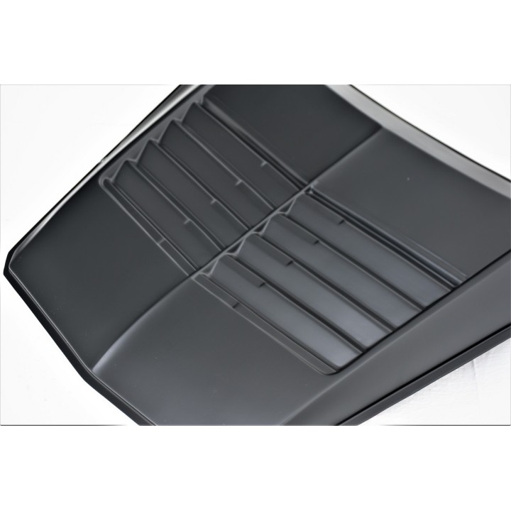 Bonnet Scoop, Trux, Color Matt Black, Nissan Navara Double Cab / Extra Cab 2016 - 2021 - EDK.ro