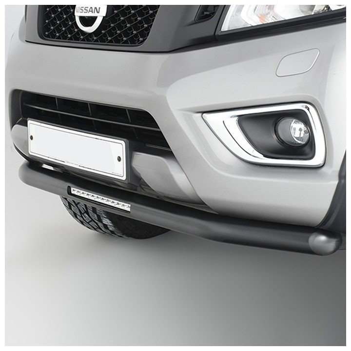 Bullbar Off-Road, Trux Spoiler Bar cu Lumini LED, Nissan Navara Cabină Dublă / Cabină Extra 2016 - 2021 - EDK.ro